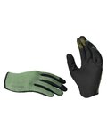 IXS guantes de dedos largos - CARVE - verde claro/negro
