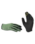 IXS guantes de dedos largos - KIDS CARVE - verde claro/negro