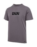IXS Camiseta de manga corta - BRAND ORGANIC 2.0 - gris