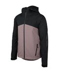IXS chaqueta impermeable - CARVE ALL-WEATHER 2.0 - negro/marrón