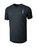 IXS Camiseta de manga corta - FLOW 1.0 TECH TEE - negro