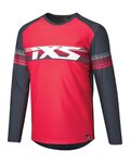 IXS maillot de verano de manga larga - TRIGGER LITE 1.1 KIDS - rojo/azul