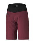 IXS pantalones cortos sin tirantes - FLOW LITE 1.0 W - rojo
