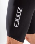 ZONE3 monos - STEAMLINE - negro/rojo