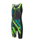 ZONE3 monos - ADVENTURE TRISUIT - negro