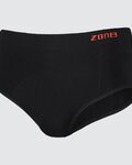 ZONE3 boxeadores - SEAMLESS SUPPORT BRIEFS - negro