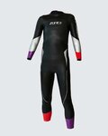 ZONE3 monos - ADVENTURE WETSUIT  - negro