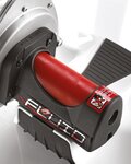 ELITE bicicleta estática - QUBO FLUID - blanco/rojo/negro