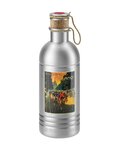 ELITE botella de agua - VINTAGE ALU 600 - plateado