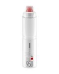 ELITE botella de agua - JET PLUS 950 - transparente/rojo