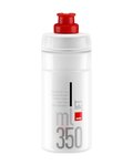 ELITE botella de agua - JET 350 - transparente/rojo