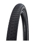SCHWALBE chaqueta - SUPER MOTO-X 27.5x2.40 (62-584) PERF GREEN GUARD ADDIX - negro