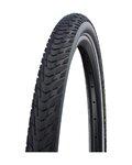 SCHWALBE chaqueta - MARATHON E-PLUS 27.5x2.00 (50-584) TWIN SKIN SMART DUAL GUARD - negro