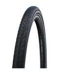 SCHWALBE chaqueta - ROAD CRUISER PLUS 28x2.15 (55-622) TWIN SKIN PUNCTURE GUARD - negro