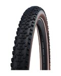 SCHWALBE chaqueta - SMART SAM 27.5x2.25 PERFORMANCE 67EPI - negro/marrón
