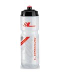 LONGUS botella de agua - TESA 800ml - transparente/rojo