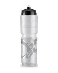 LONGUS botella de agua - TESA 1000ml - transparente/negro
