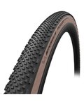 MICHELIN chaqueta - POWER GRAVEL TLE - negro/marrón