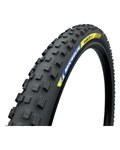 MICHELIN chaqueta - WILD XC RACING LINE - negro/amarillo