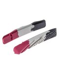 LONGUS gomas de freno - DUO - gris/rojo