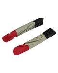 LONGUS gomas de freno - DUO - gris/rojo
