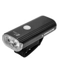 LONGUS luz delantera - BLOK 800 - negro