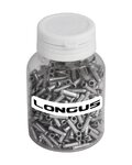 LONGUS tapa del extremo de la cuerda - CABLE END - plateado