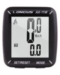 LONGUS ciclocomputadora - CYKLO COMPUTER AX-11W - negro
