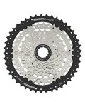 SHIMANO casete - HG400 - plateado/negro