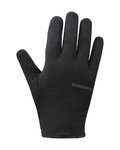 SHIMANO guantes de dedos largos - LIGHT THERMAL - negro