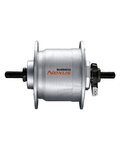 SHIMANO buje delantero con dinamo - DHC3000 36 - plateado