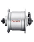 SHIMANO buje delantero con dinamo - DHC3000 36 - plateado