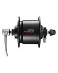 SHIMANO buje delantero con dinamo - DHC3000 32 - negro