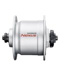 SHIMANO buje delantero con dinamo - DHC3000 32 - plateado