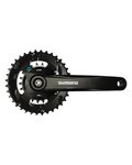 SHIMANO manivelas con convertidor - ALTUS 175mm 36/22 - negro