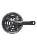 SHIMANO manivelas con convertidor - ACERA M361 170mm 48/38/28 - negro