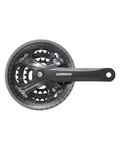 SHIMANO manivelas con convertidor - ACERA 175mm 42/32/22 - negro