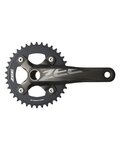 SHIMANO manivelas con convertidor - ZEE M645 165mm - negro