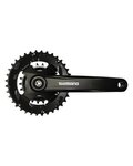 SHIMANO manivelas con convertidor - ALTUS MT101 75mm 36/22 - negro