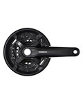 SHIMANO manivelas con convertidor - ALTUS M210 175mm 40/30/22 - negro