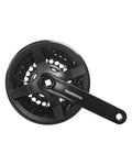 SHIMANO manivelas con convertidor - TOURNEY TY301 150mm 42/34/24 - negro