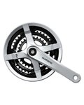 SHIMANO manivelas con convertidor - TOURNEY TY501 170mm 48/38/28 - plateado