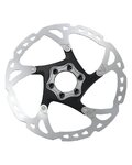 SHIMANO disco de freno - DEORE XT - RT76 160mm - plateado/negro