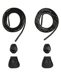 SHIMANO cordones para zapatillas de ciclismo - SHOELACES - negro