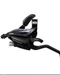 SHIMANO palanca de cambio y freno - EF500 LEFT 3 - negro