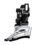 SHIMANO pulse - DEORE M6025 DOWN SWING - plateado/negro