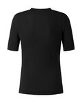 SHIMANO Camiseta de manga corta - VERTEX SS - negro