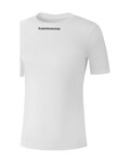 SHIMANO Camiseta de manga corta - VERTEX SS - blanco