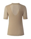 SHIMANO Camiseta de manga corta - VERTEX SS - beige