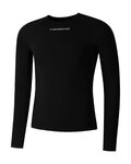 SHIMANO camiseta de manga larga - VERTEX LONG - negro